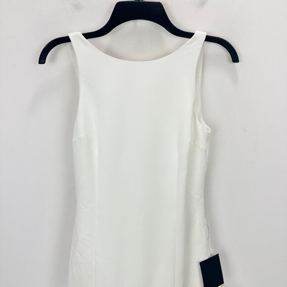 Lulus Superb Aura White Ruffled Drop Waist Mini Dress Bubble Hem Party XS NWT - Picture 6 of 13